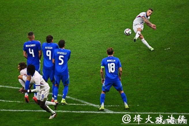 欧国联-拉比奥双响 法国3-1意大利头名晋级